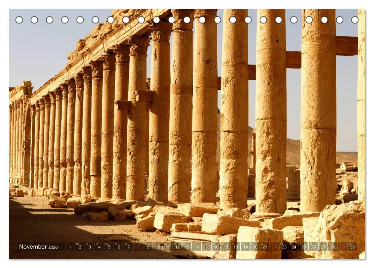 Bild: 9783516025651 | Palmyra - Historisches Syrien (Tischkalender 2026 DIN A5 quer),...