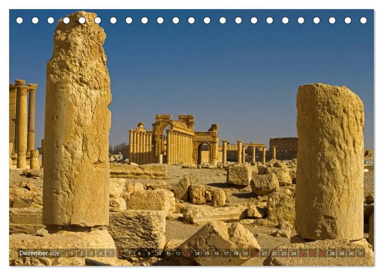 Bild: 9783516025651 | Palmyra - Historisches Syrien (Tischkalender 2026 DIN A5 quer),...
