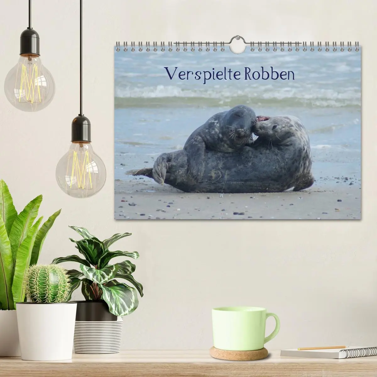 Bild: 9783516195651 | Verspielte Robben (Wandkalender 2026 DIN A4 quer), CALVENDO...
