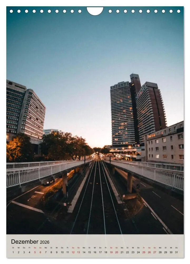 Bild: 9783516265651 | Köln - Urbane Fotografien (Wandkalender 2026 DIN A4 hoch), CALVENDO...