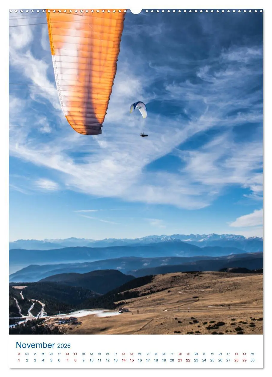 Bild: 9783516405651 | Paragliding - von grünen Wiesen zu schroffen Gletschen...