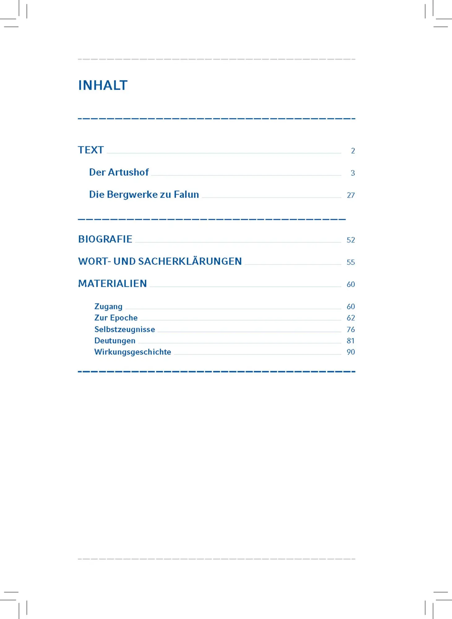 Bild: 9783804425651 | Der Artushof / Die Bergwerke zu Falun (Textausgabe) | Hoffmann | Buch
