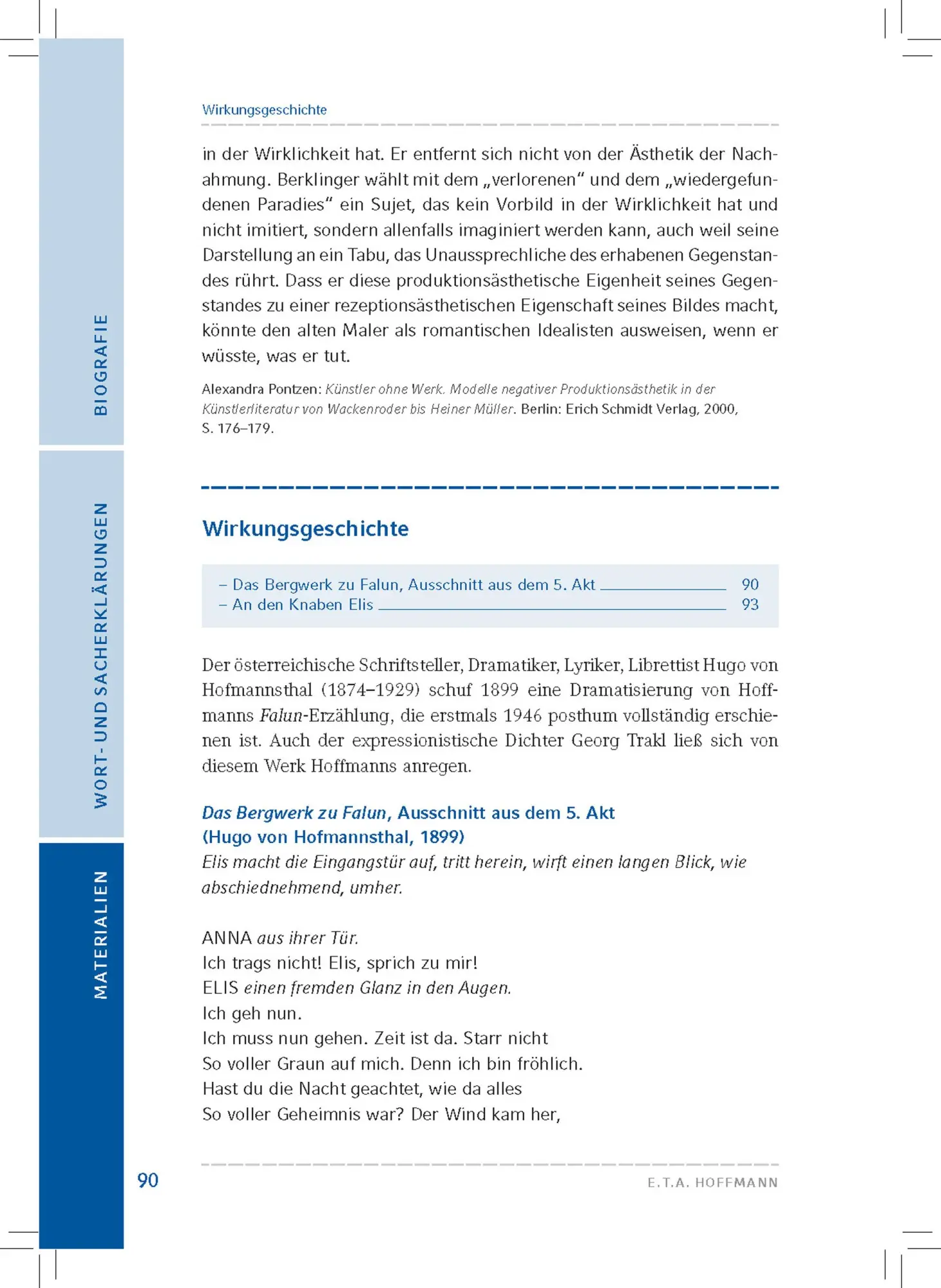 Bild: 9783804425651 | Der Artushof / Die Bergwerke zu Falun (Textausgabe) | Hoffmann | Buch