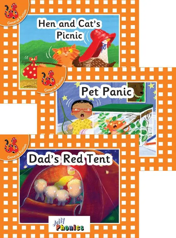 Cover: 9781844145751 | Jolly Phonics Orange Level Readers Set 2 | Louise Van-Pottelsberghe