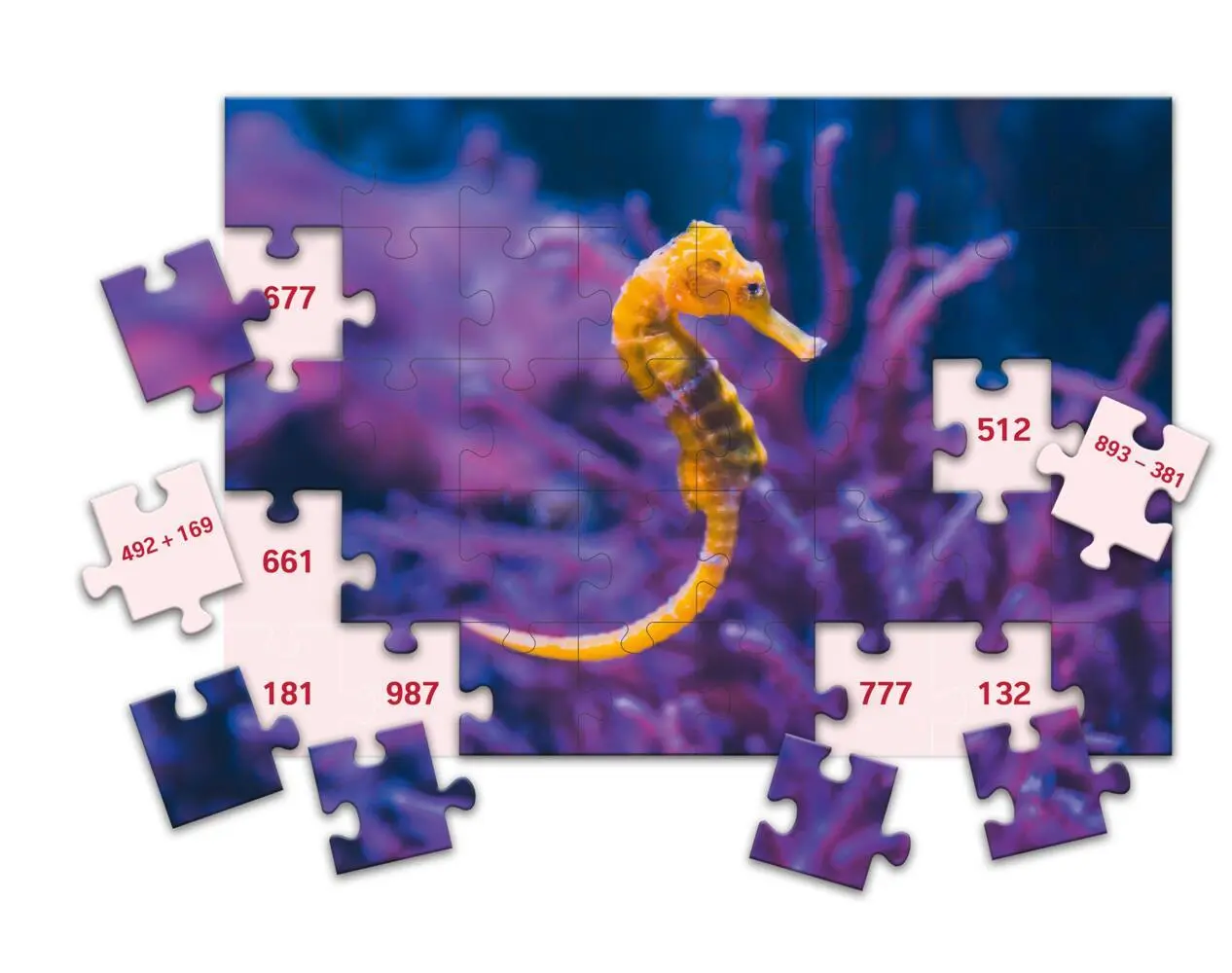 Bild: 9783039765751 | SCHUBI MathPuzzles | Addition und Subtraktion bis 1000 | Spiel | 2025