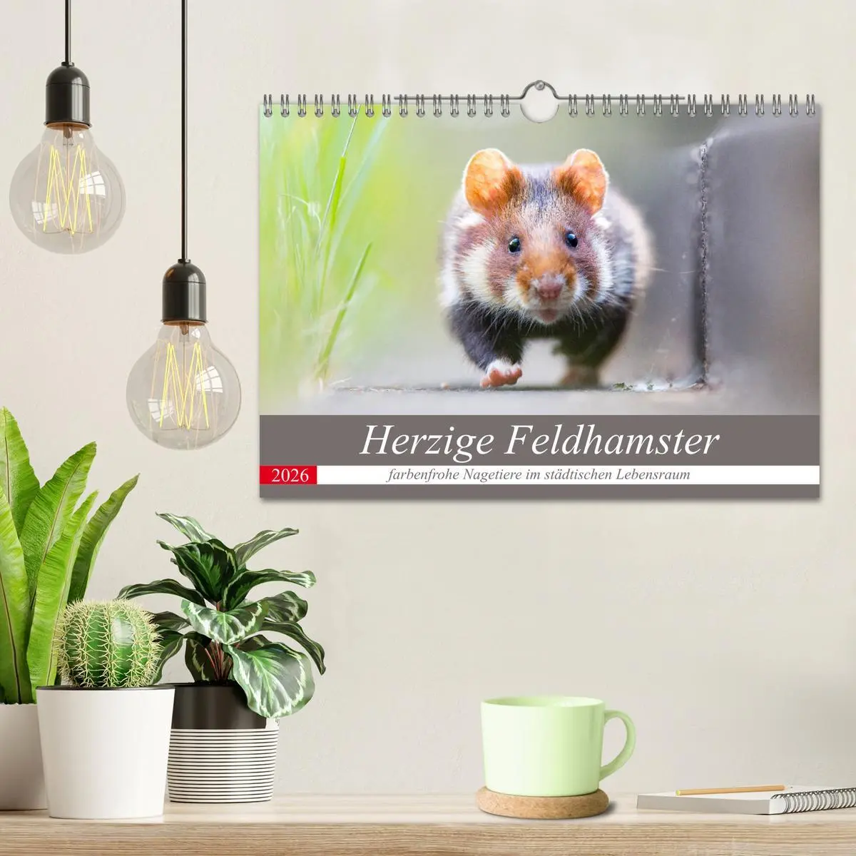 Bild: 9783457785751 | Herzige Feldhamster - farbenfrohe Nagetiere im städtischen...