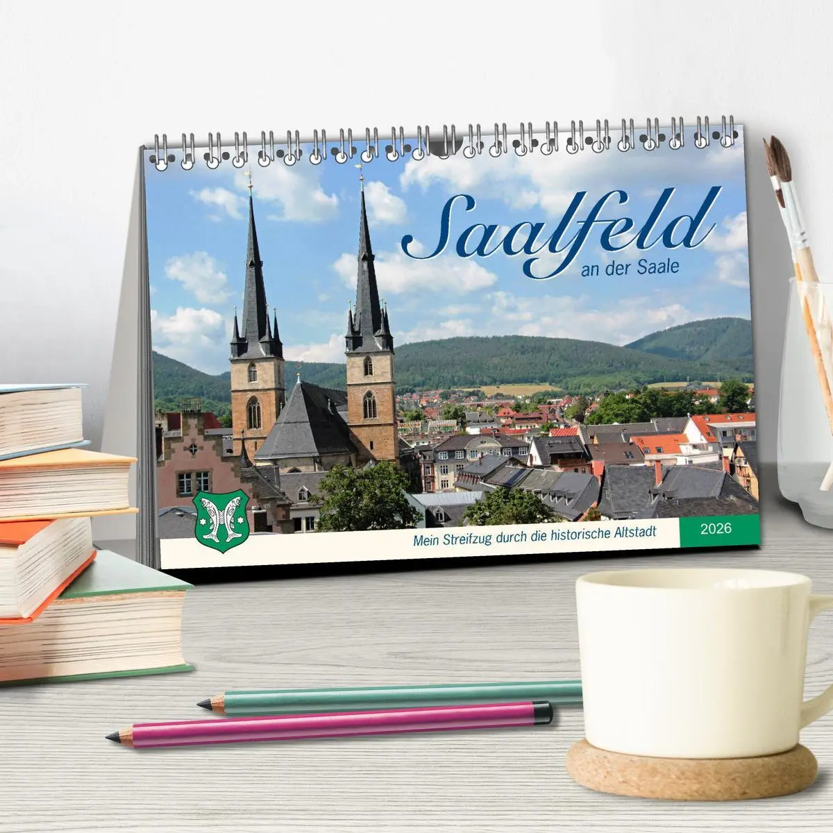 Bild: 9783457855751 | Saalfeld an der Saale - mein Streifzug durch die historische...