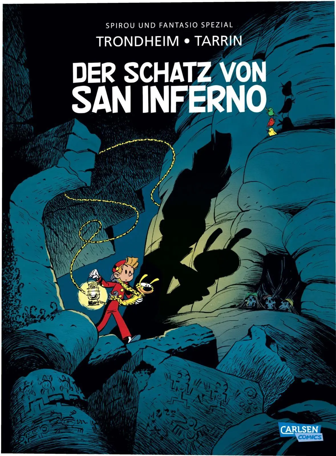 Cover: 9783551805751 | Spirou und Fantasio Spezial 44: Der Schatz von San Inferno | Trondheim