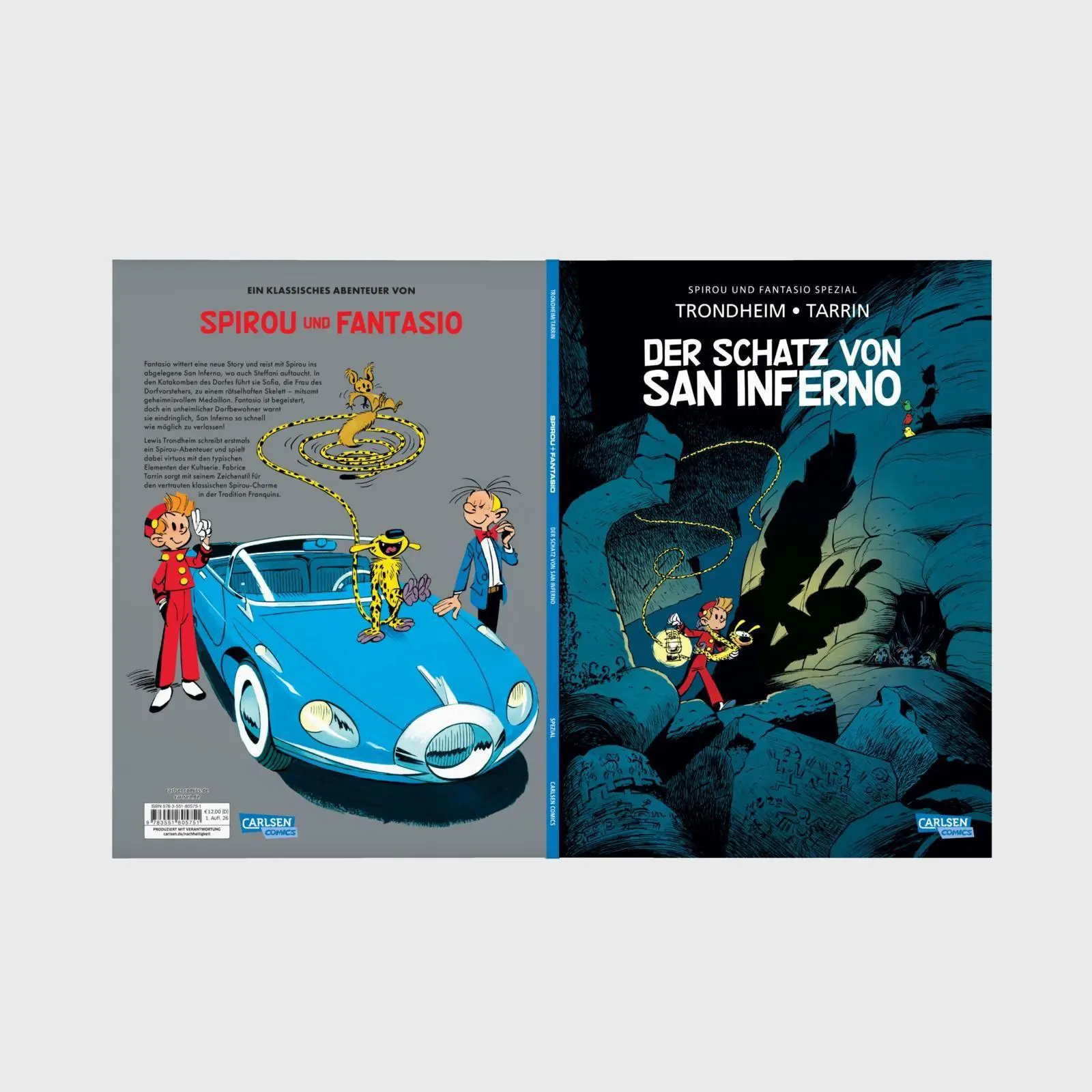 Bild: 9783551805751 | Spirou und Fantasio Spezial 44: Der Schatz von San Inferno | Trondheim