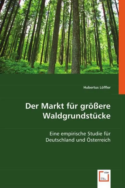 Cover: 9783639015751 | Der Markt für größere Waldgrundstücke | Hubertus Löffler | Taschenbuch