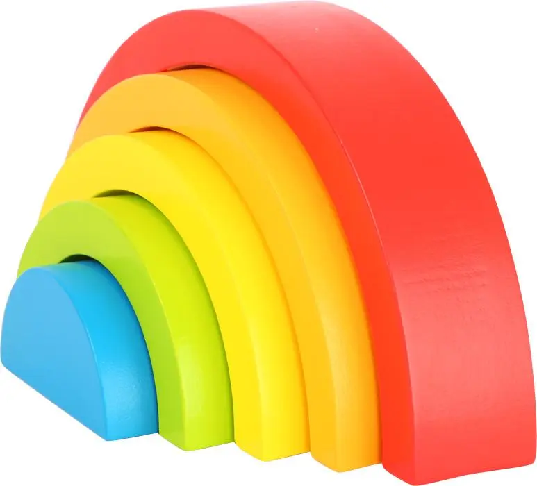 Cover: 4020972105851 | Holzbausteine Regenbogen | Spiel | Brettspiel | 10585 | Deutsch | 2021