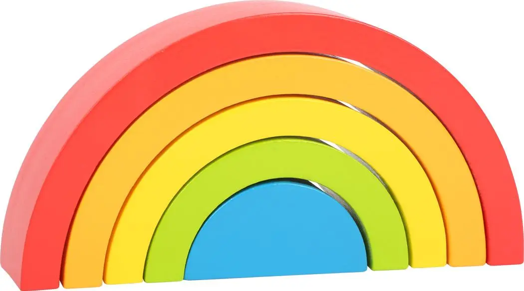 Bild: 4020972105851 | Holzbausteine Regenbogen | Spiel | Brettspiel | 10585 | Deutsch | 2021