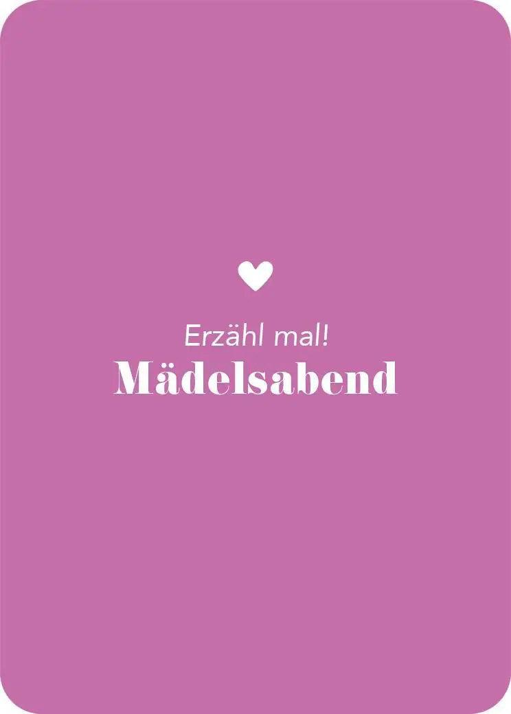 Bild: 4251693905851 | Erzähl mal! Mädelsabend | Elma Van Vliet | Spiel | Schachtel | 102 S.
