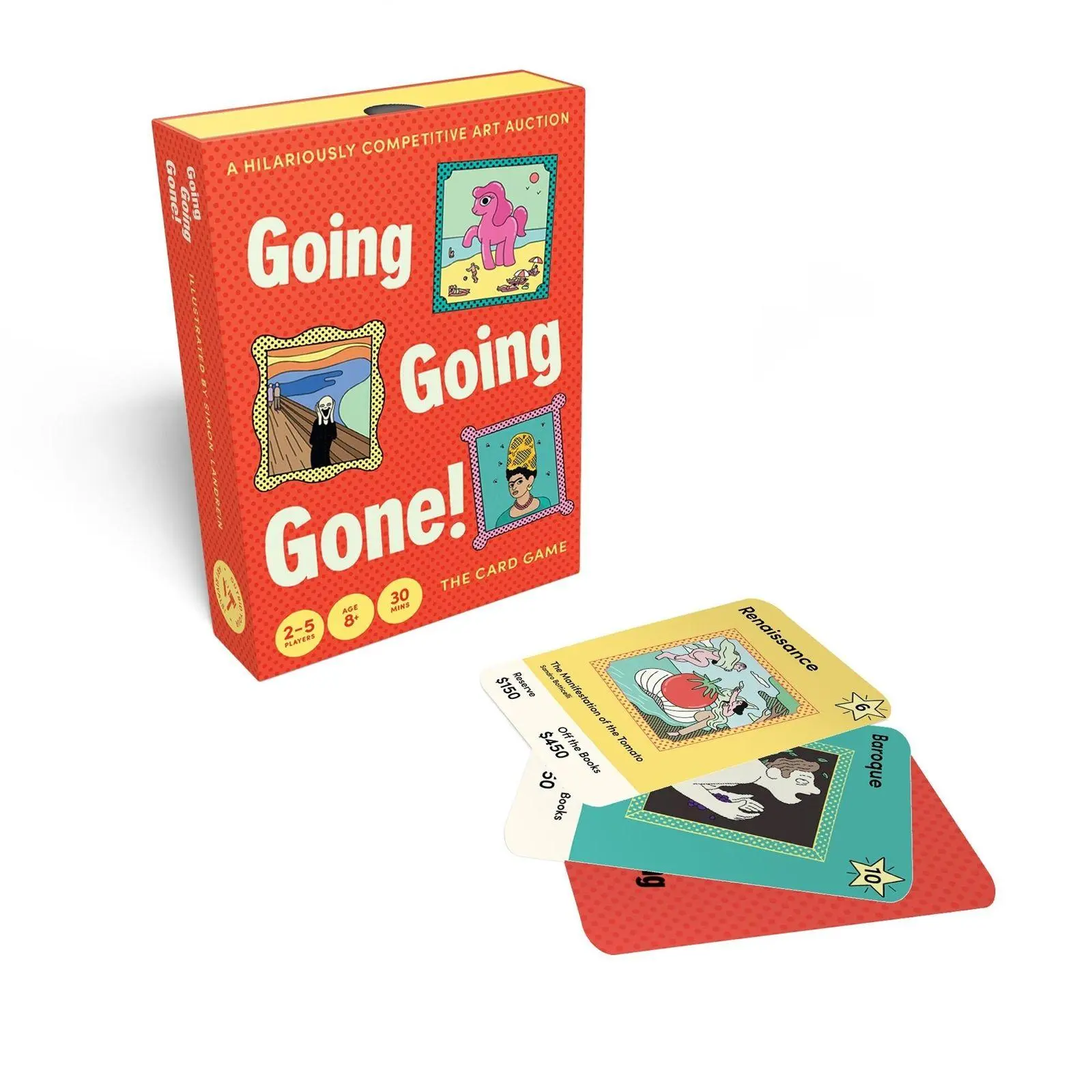 Cover: 9781399635851 | Going, Going, Gone! | The Card Game | Simon Landrein | Spiel | 2026