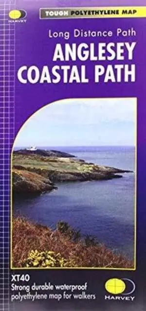 Cover: 9781851375851 | Anglesey Coastal Path | (Land-)Karte | Trail Map XT40 | Englisch