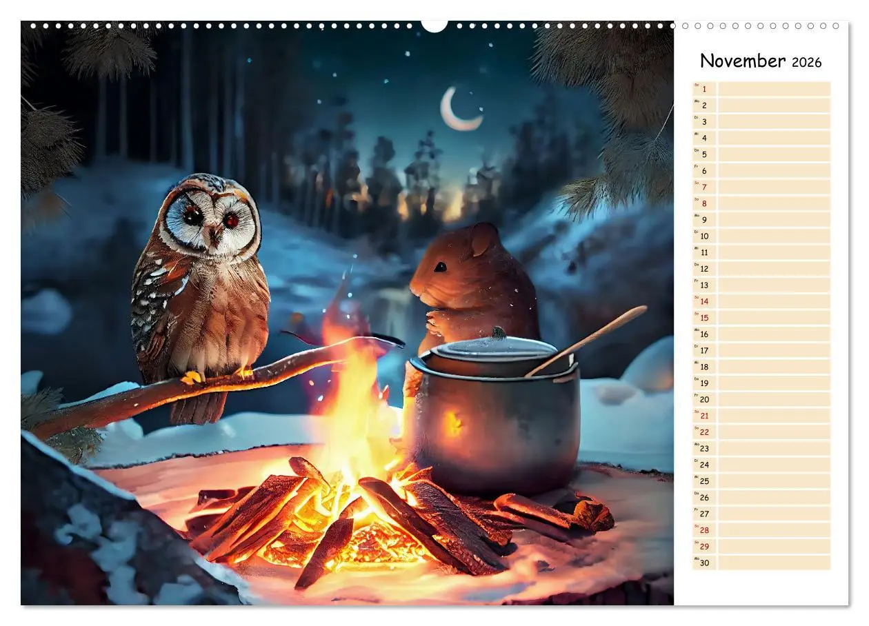 Bild: 9783457535851 | Maus auf Tour - Abenteuerkalender für Kids mit Planer (Wandkalender...