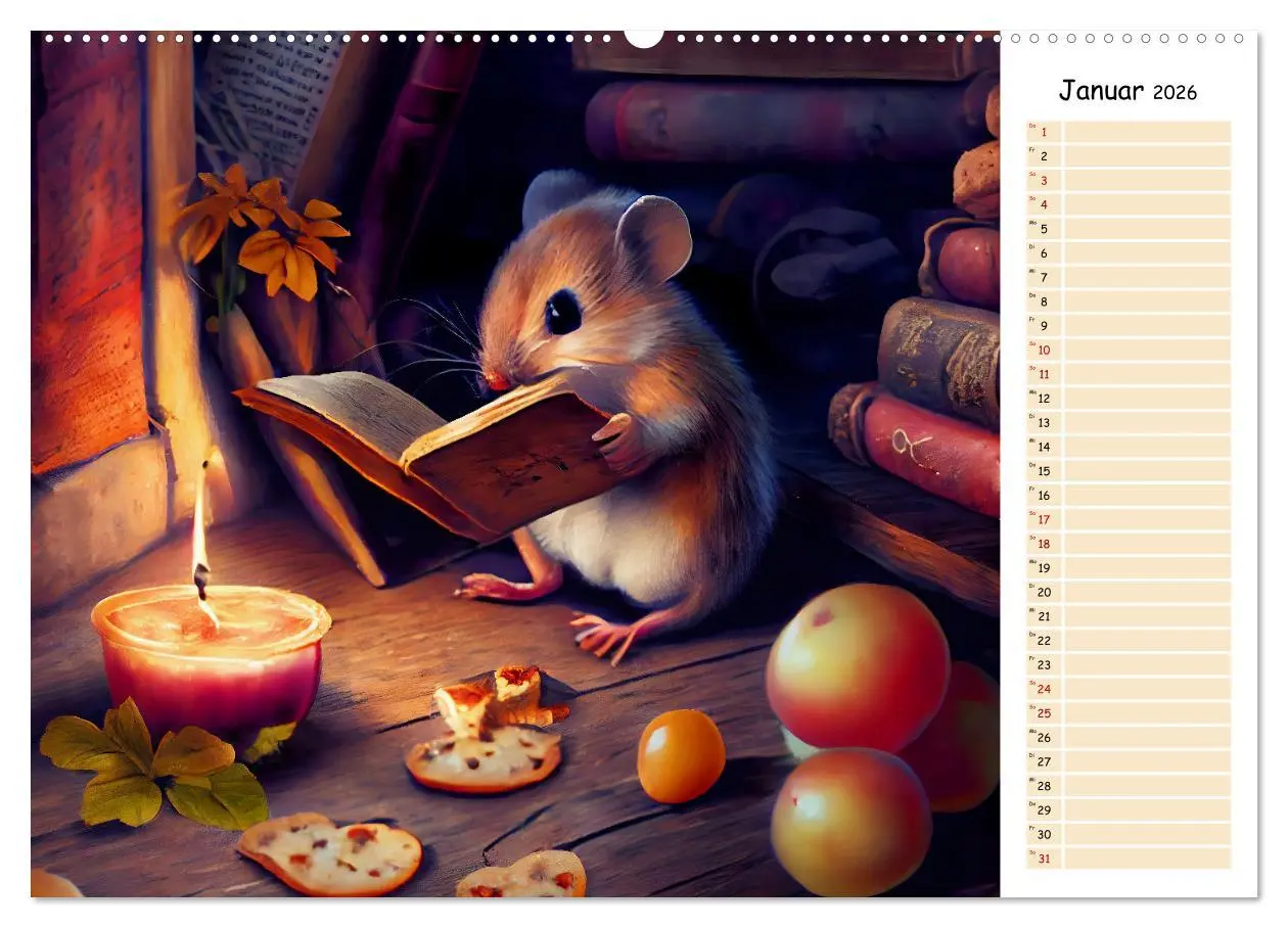 Bild: 9783457535851 | Maus auf Tour - Abenteuerkalender für Kids mit Planer (Wandkalender...