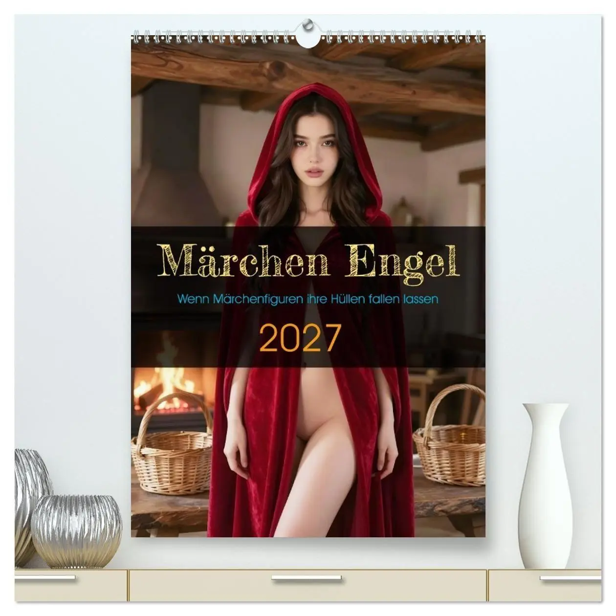Cover: 9783516795851 | Märchen Engel (hochwertiger Premium Wandkalender 2027 DIN A2 hoch),...