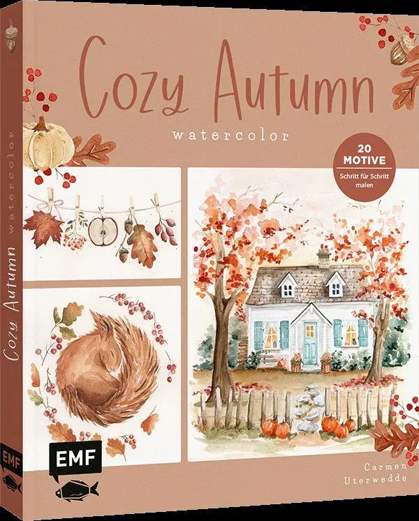 Cover: 9783745935851 | Cozy Autumn - Watercolor im Herbst | Carmen Uterwedde | Buch | 128 S.