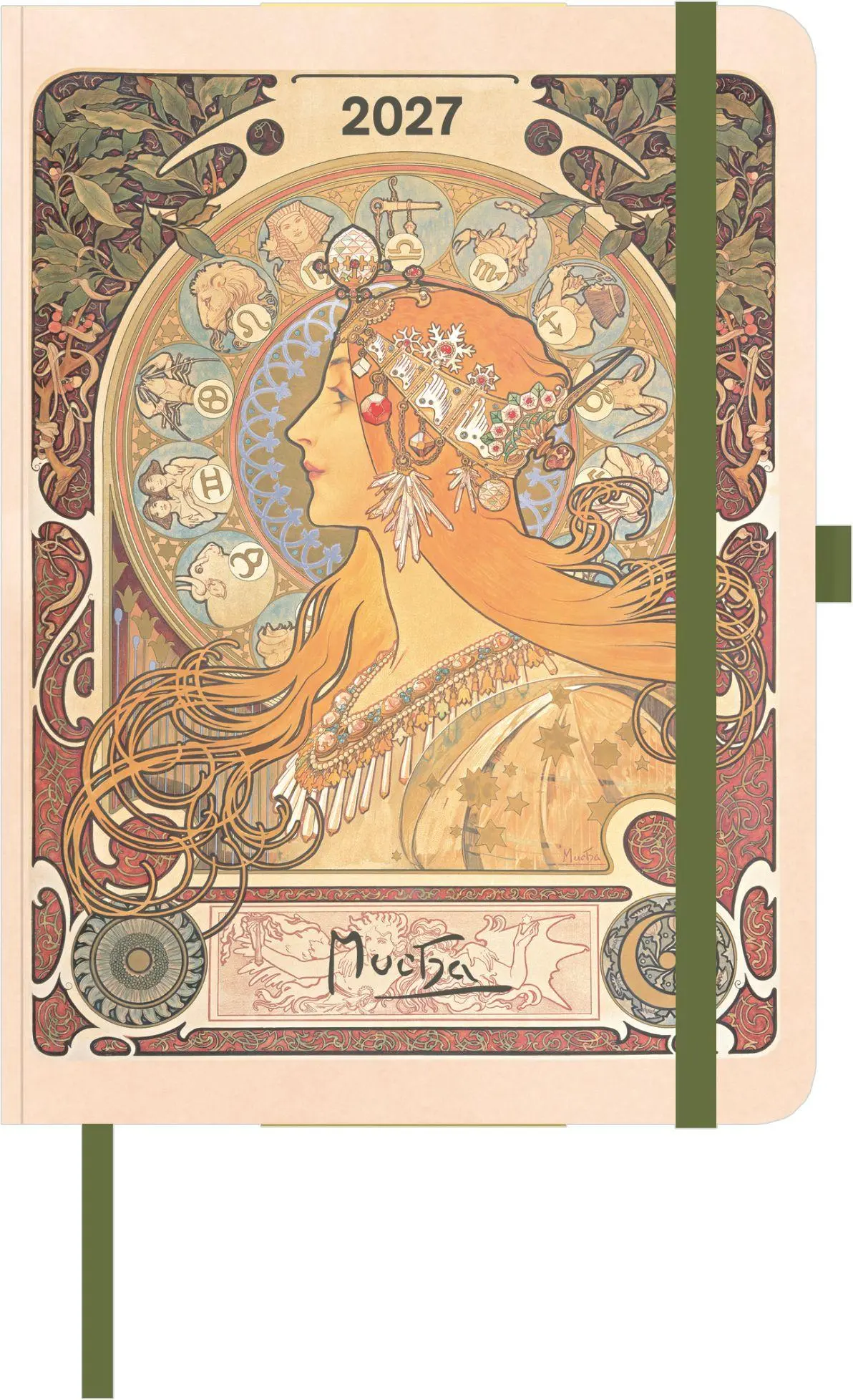 Cover: 4069095015951 | ArtDiary Alfons Mucha 2027 | Neumann Verlage GmbH &amp; Co KG | Kalender