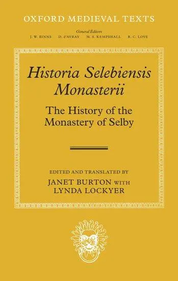 Cover: 9780199675951 | Historia Selebiensis Monasterii OMT C | Janet Burton | Buch | Gebunden