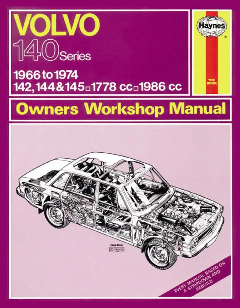 Cover: 9780857335951 | Volvo 142, 144 &amp; 145 (66 - 74) Haynes Repair Manual | 66-74 | Buch