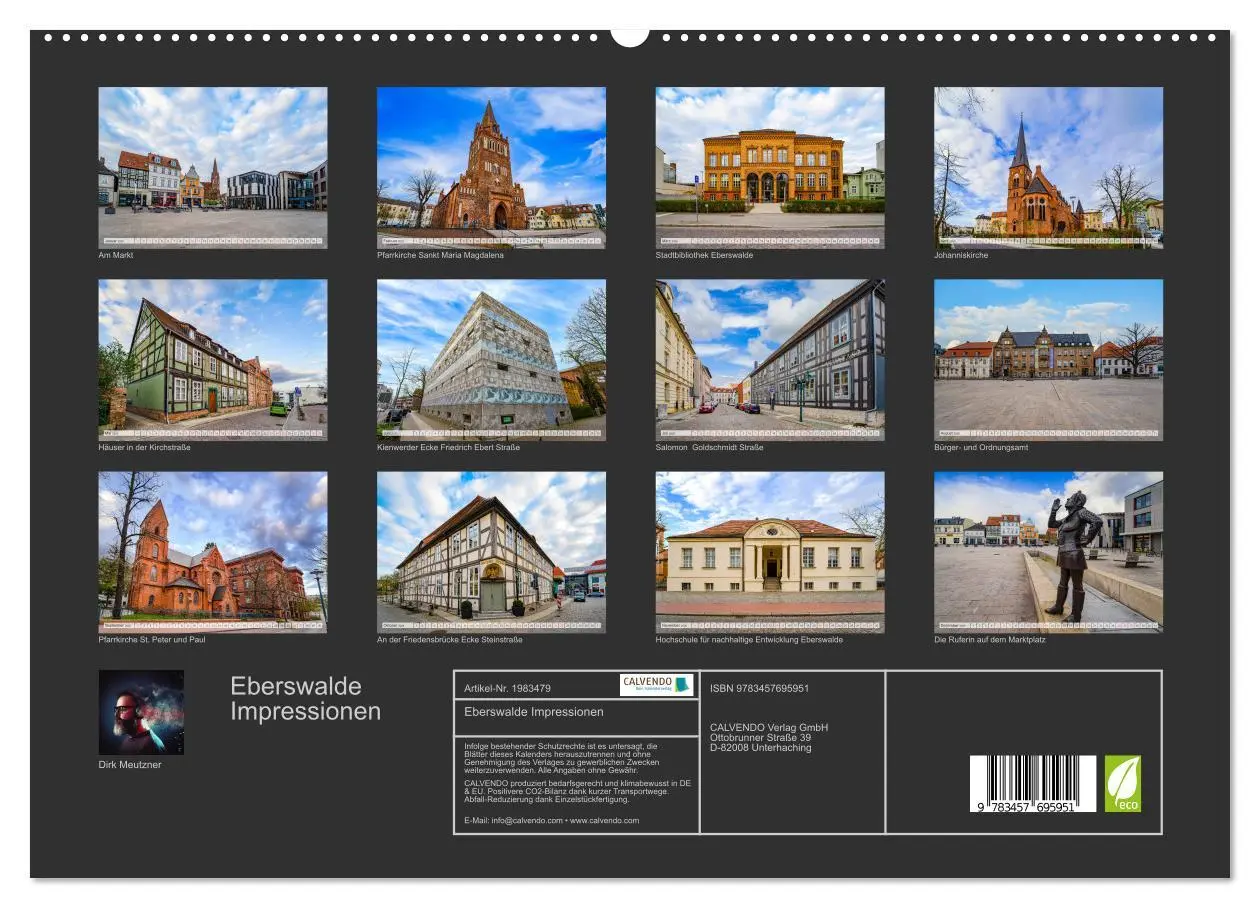 Bild: 9783457695951 | Eberswalde Impressionen (hochwertiger Premium Wandkalender 2026 DIN...