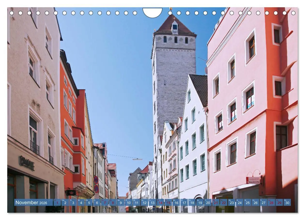 Bild: 9783457835951 | Donauperle Regensburg (Wandkalender 2026 DIN A4 quer), CALVENDO...