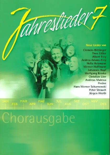 Cover: 9783931045951 | Jahreslieder 7 | Chorausgabe | Hans Werner Scharnowski | Deutsch
