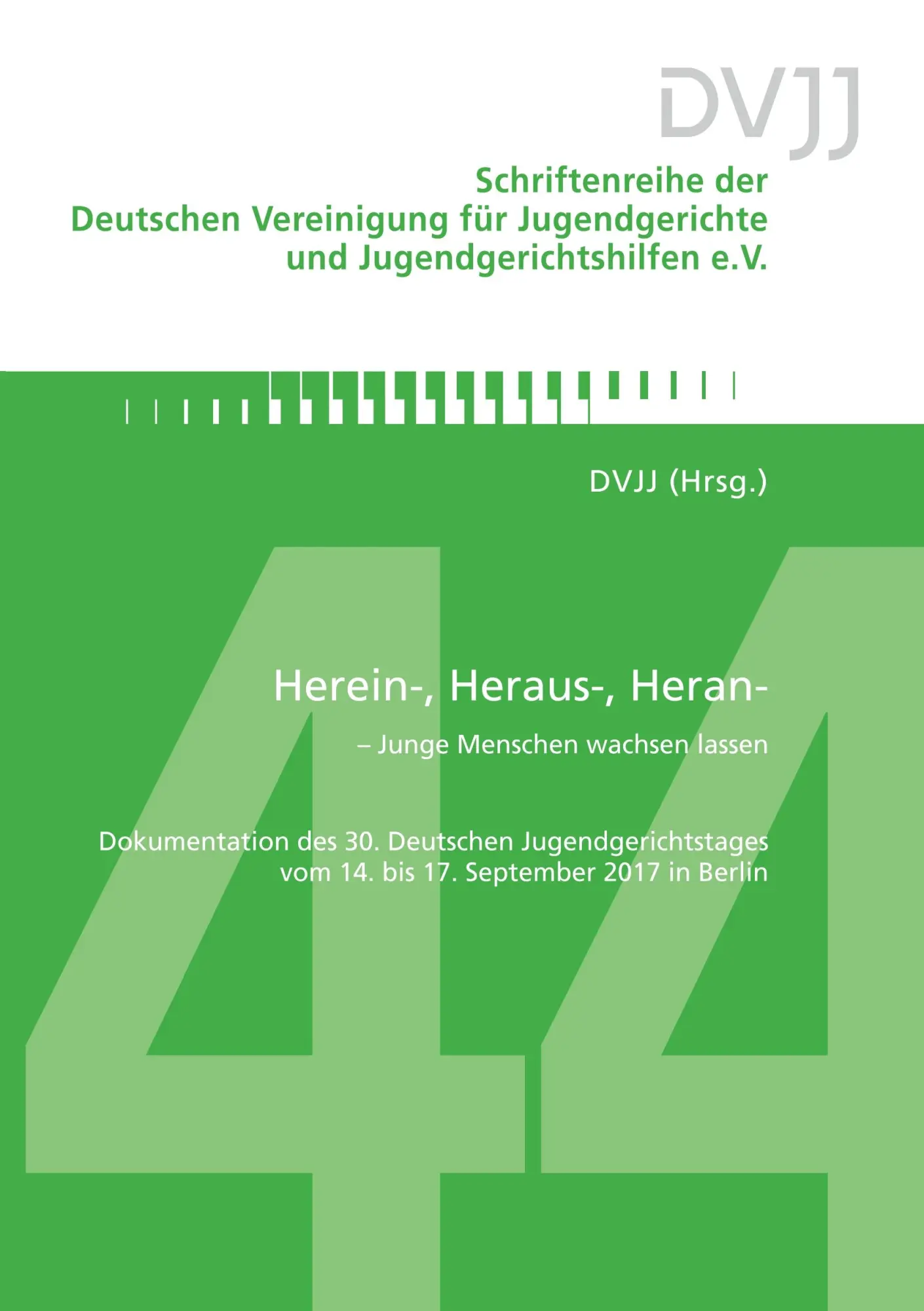 Cover: 9783942865951 | Herein-, Heraus-, Heran- - Junge Menschen wachsen lassen | Dvjj | Buch