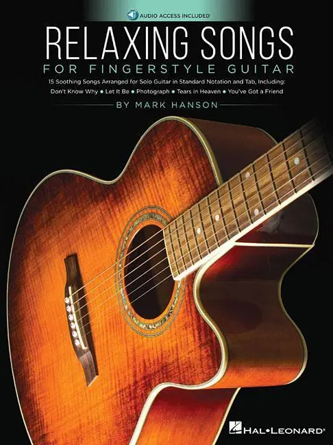 Cover: 9781495096051 | Relaxing Songs for Fingerstyle Guitar Book/Online Audio | Mark Hanson