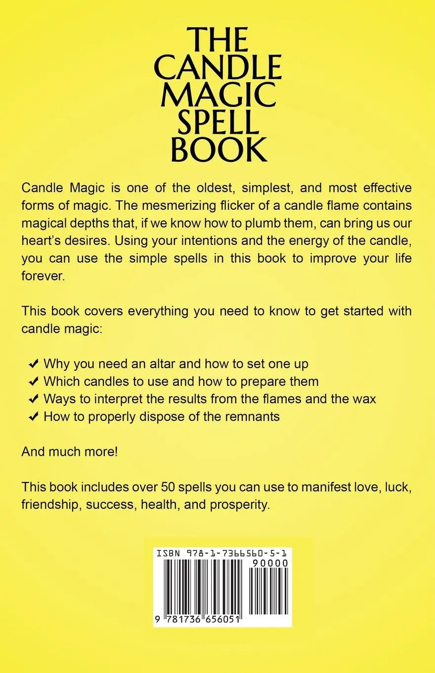 Rückseite: 9781736656051 | The Candle Magic Spell Book | Bridget Bishop | Taschenbuch | Englisch
