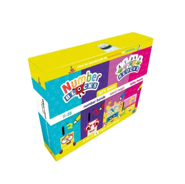 Cover: 9781782266051 | Numberblocks and Alphablocks: Let's Learn Numbers and Letters Set
