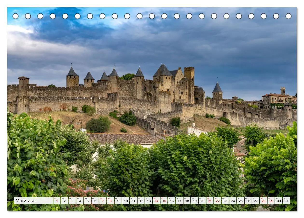 Bild: 9783457276051 | Traumhaftes Frankreich (Tischkalender 2026 DIN A5 quer), CALVENDO...