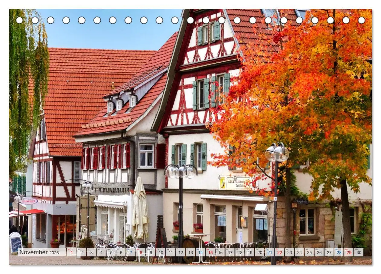 Bild: 9783457416051 | Fachwerk in Süddeutschland (Tischkalender 2026 DIN A5 quer),...