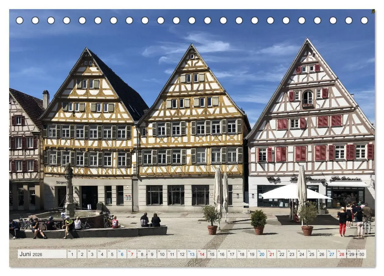 Bild: 9783457416051 | Fachwerk in Süddeutschland (Tischkalender 2026 DIN A5 quer),...