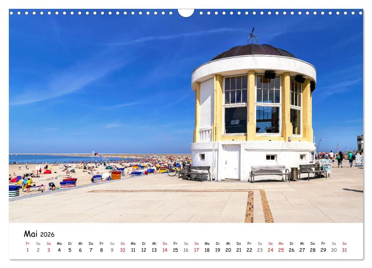 Bild: 9783457966051 | Borkum, bezaubernde Nordseeinsel (Wandkalender 2026 DIN A3 quer),...