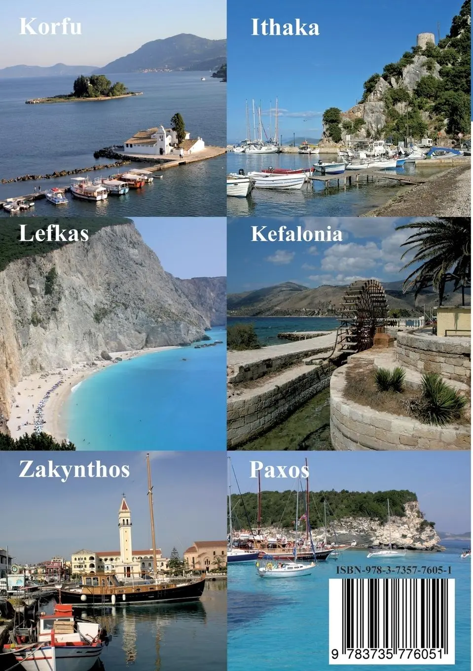 Rückseite: 9783735776051 | Reiseführer Ionische Inseln - Korfu, Paxos, Lefkas, Ithaka,...