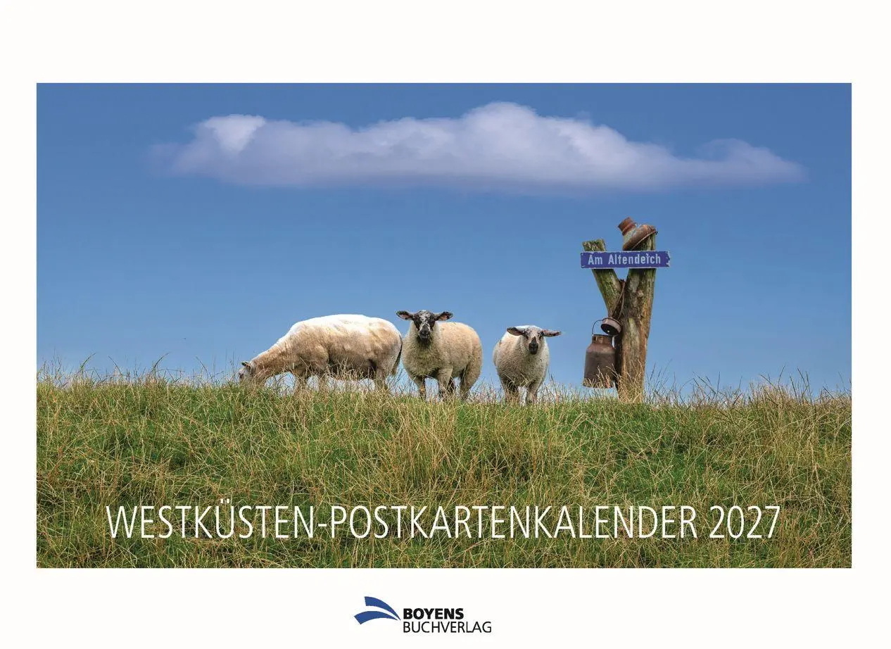 Cover: 9783804216051 | Westküsten-Postkartenkalender 2027 | Ingo Lau | Kalender | 13 S.