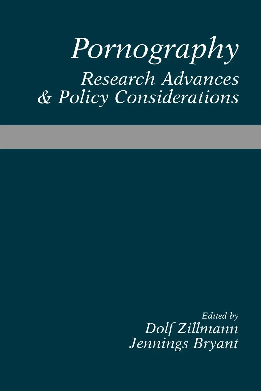 Cover: 9780805806151 | Pornography | Research Advances and Policy Considerations | Buch