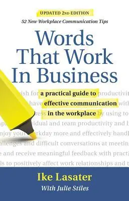 Cover: 9781934336151 | Words That Work in Business, 2nd Edition | Ike Lasater | Taschenbuch