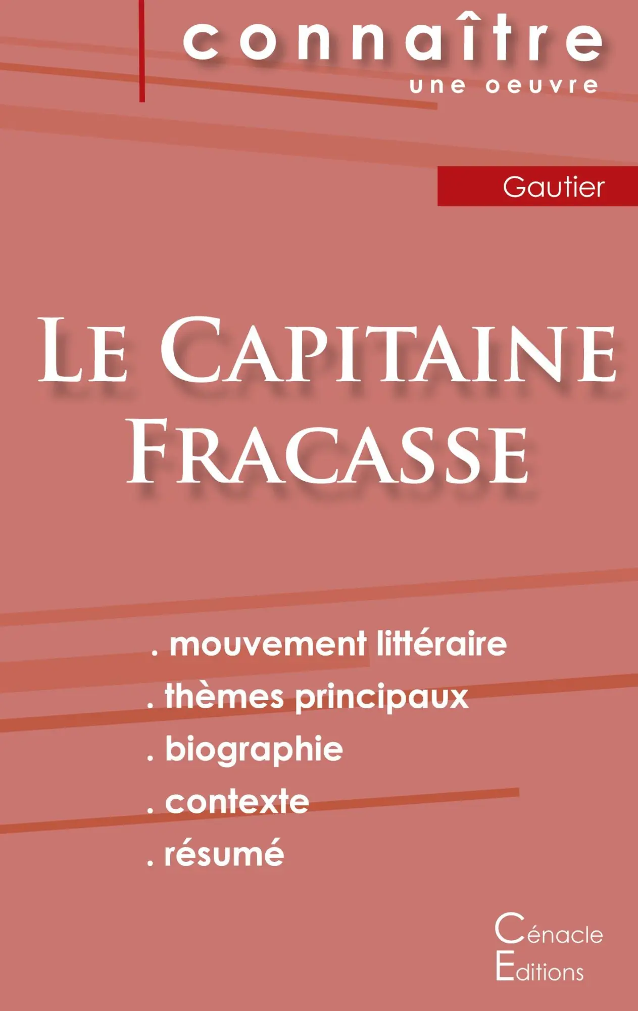Cover: 9782759316151 | Fiche de lecture Le Capitaine Fracasse de Théophile Gautier...