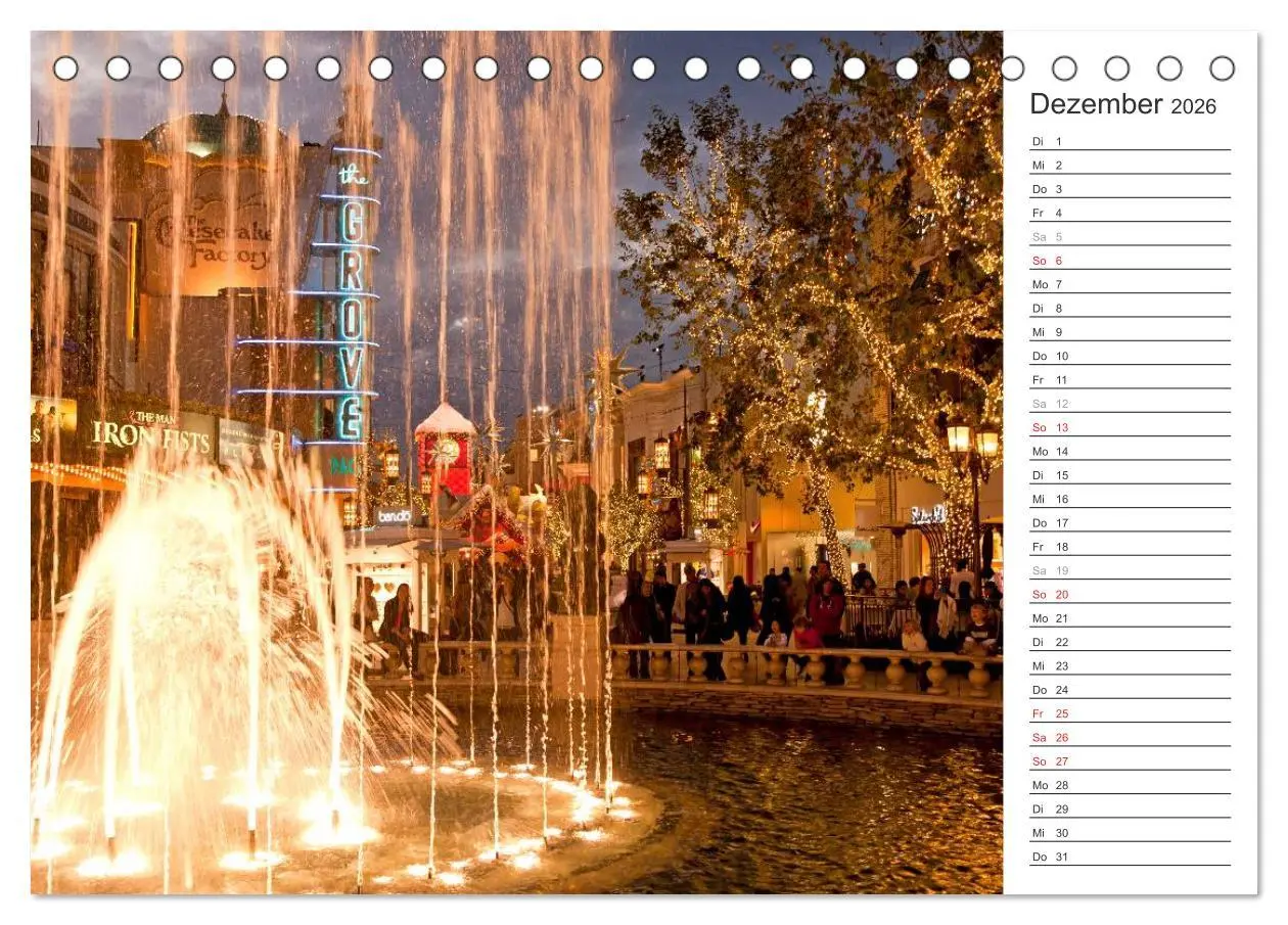 Bild: 9783457956151 | Los Angeles - Kalifornien (Tischkalender 2026 DIN A5 quer),...