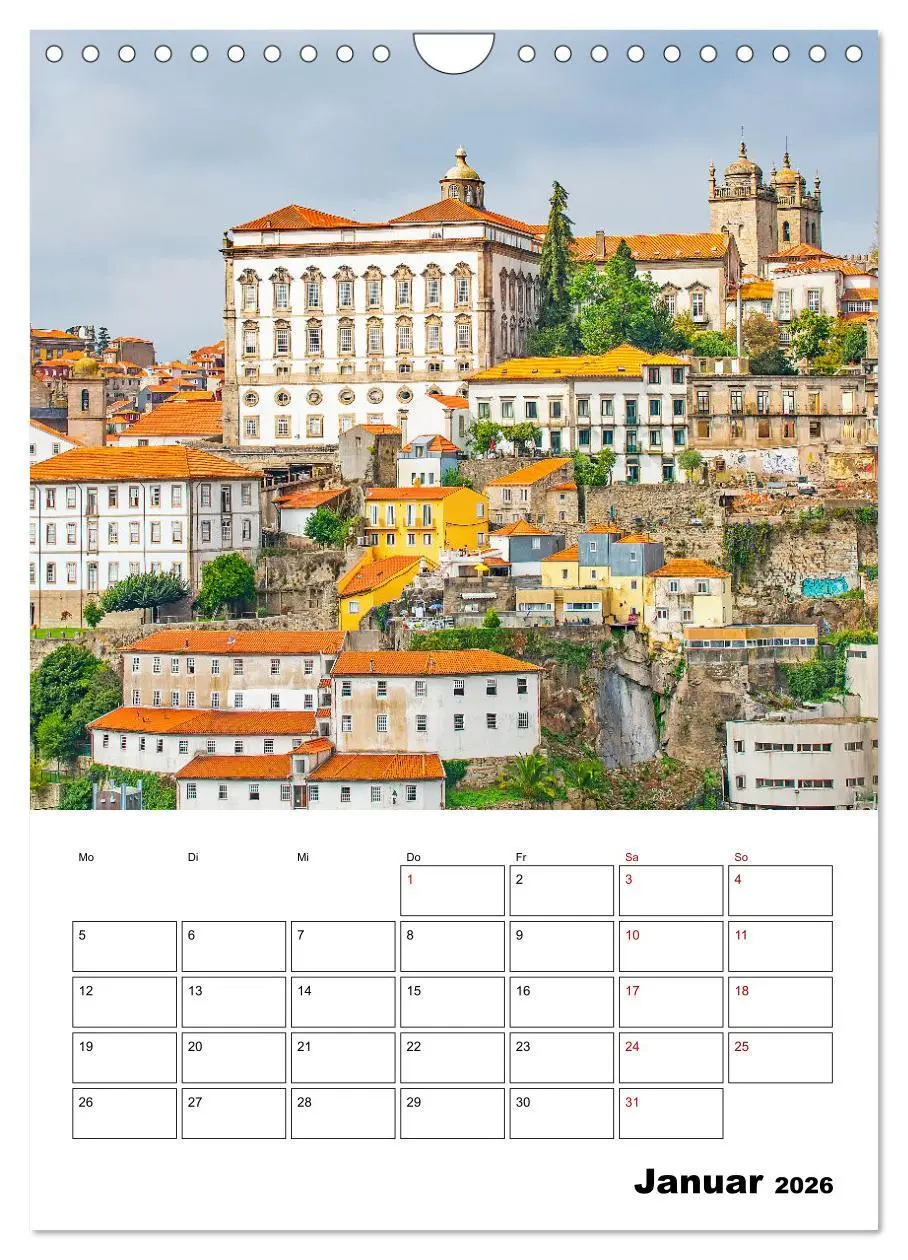 Bild: 9783516356151 | Porto - ein Traumreiseziel (Wandkalender 2026 DIN A4 hoch),...
