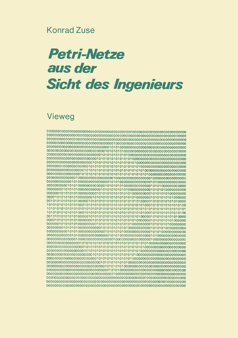 Cover: 9783528096151 | Petri-Netze aus der Sicht des Ingenieurs | Konrad Zuse | Taschenbuch