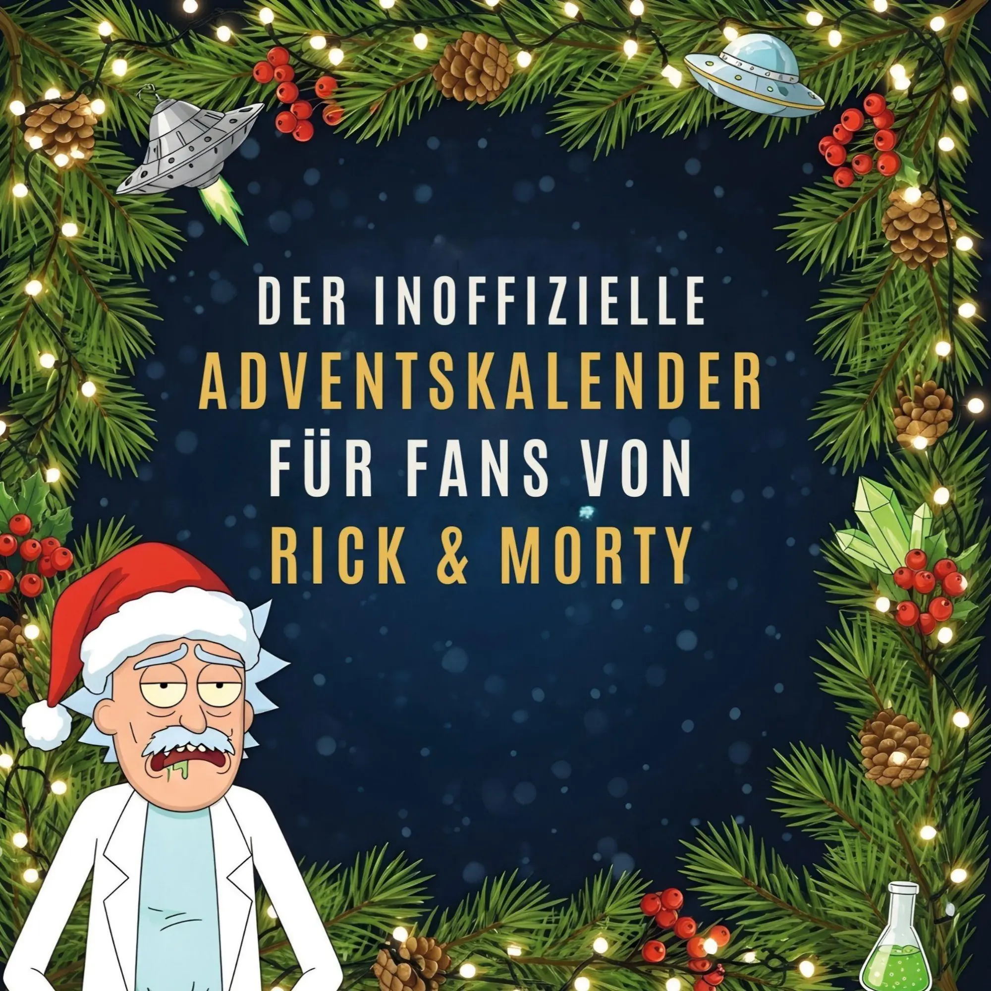 Cover: 9783695316151 | Der inoffizielle Adventskalender für Fans von Rick &amp; Morty | Schäfer