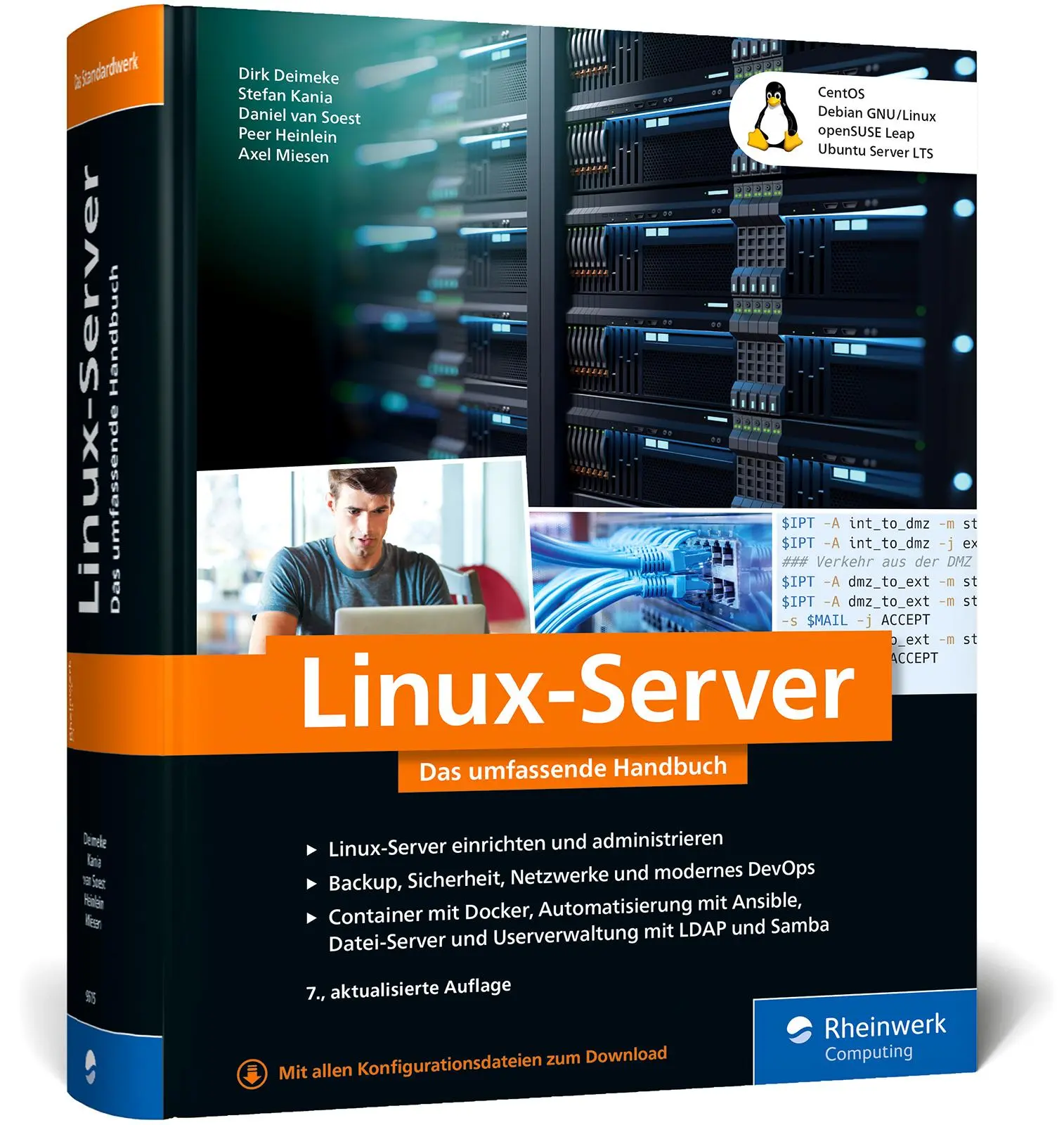 Cover: 9783836296151 | Linux-Server | Dirk Deimeke (u. a.) | Buch | Rheinwerk Computing Cover: 9783836296151 | Linux-Server | Dirk Deimeke (u. a.) | Buch | Rheinwerk Computing