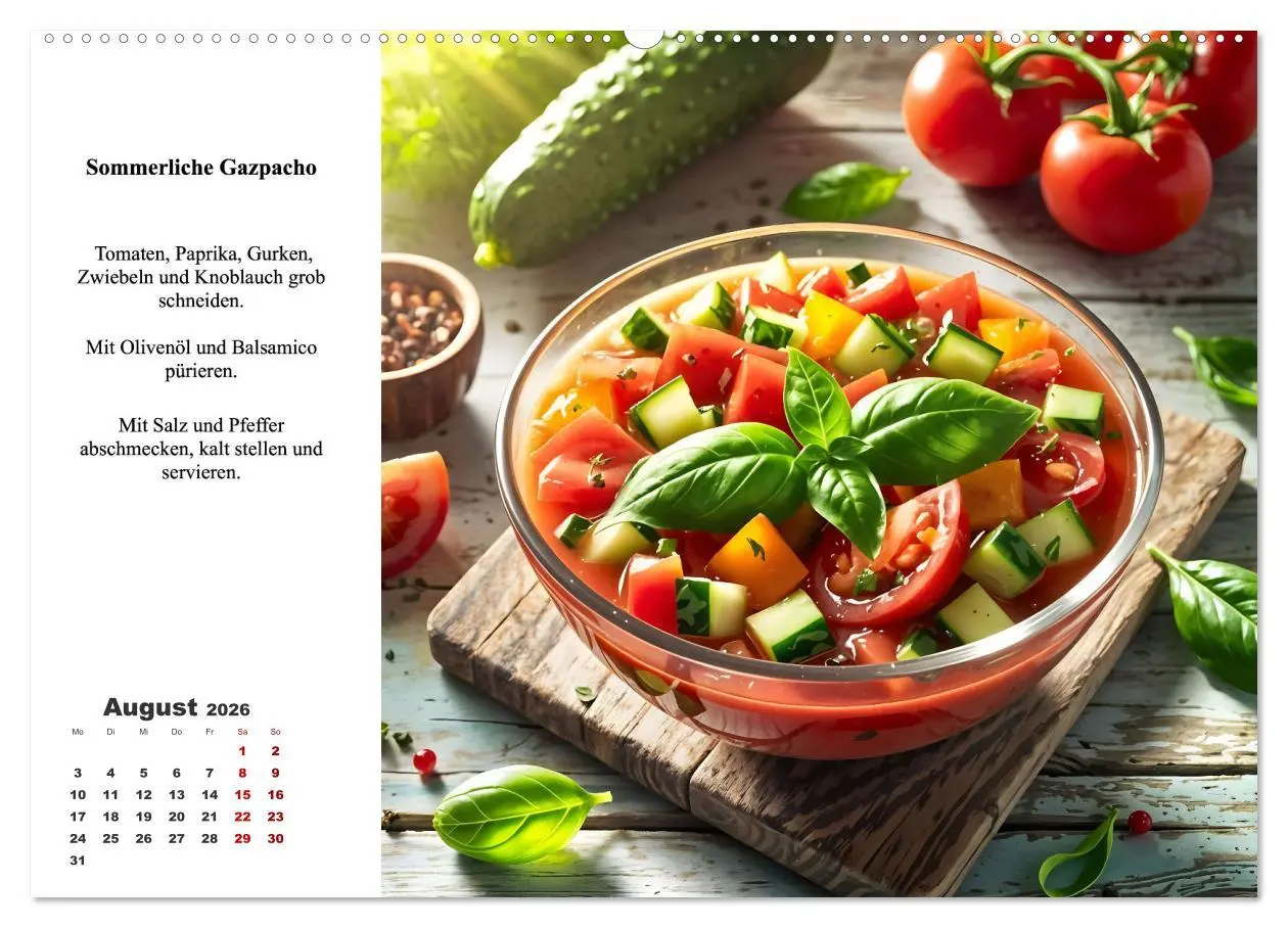 Bild: 9783457256251 | Green Delights - Ein Jahr voller veganer Genüsse (Wandkalender 2026...