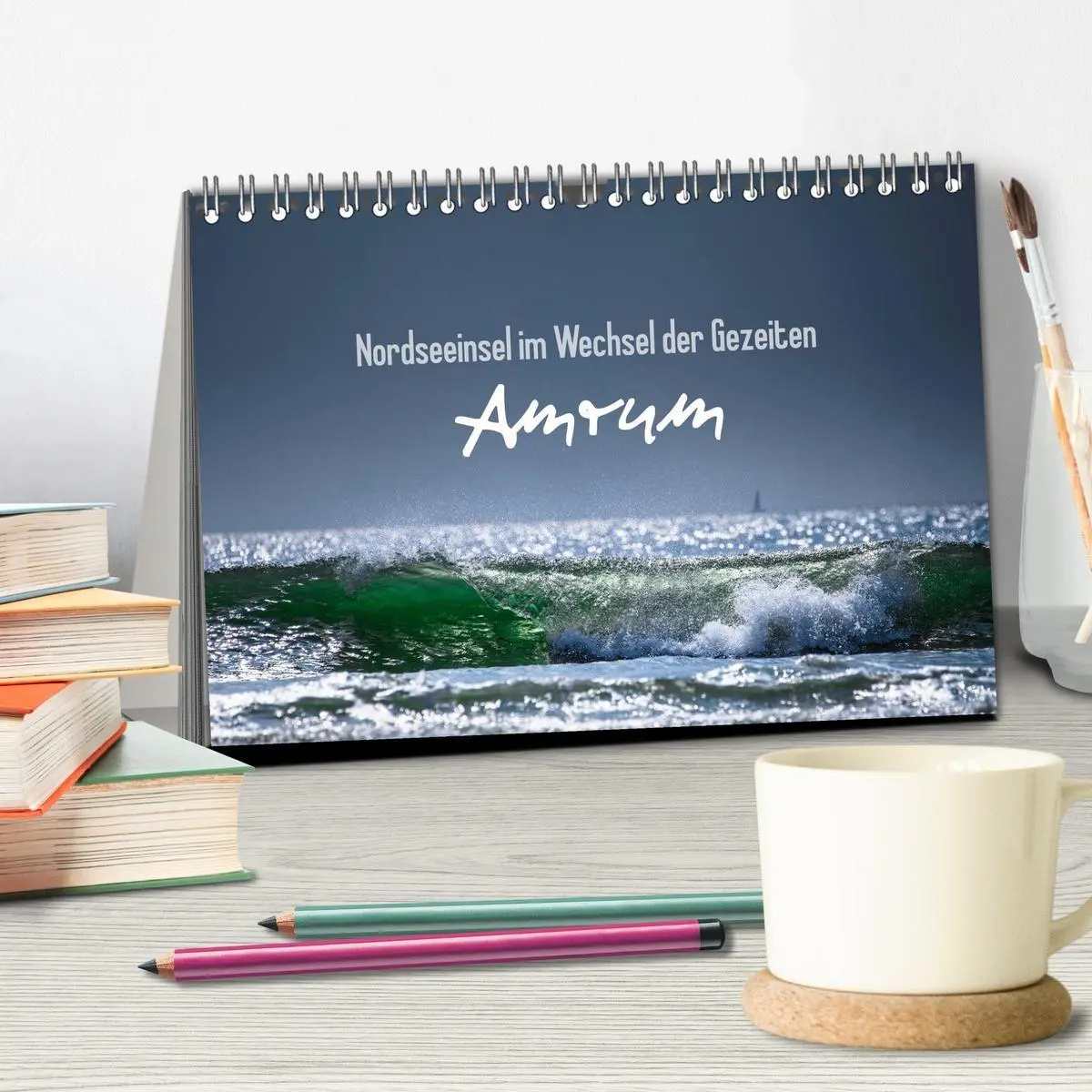 Bild: 9783594016251 | Amrum - Nordseeinsel im Wechsel der Gezeiten (Tischkalender 2027...