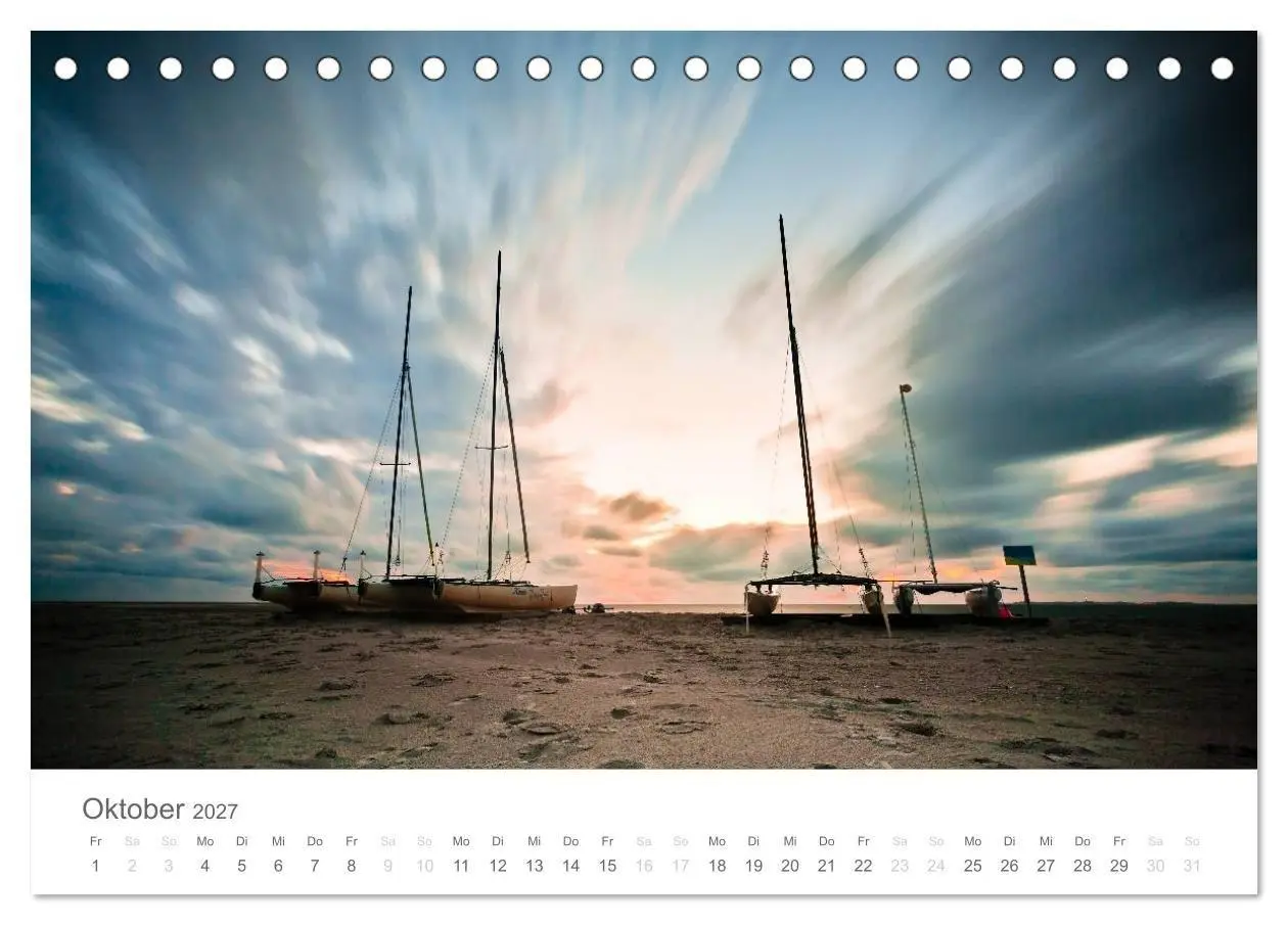 Bild: 9783594016251 | Amrum - Nordseeinsel im Wechsel der Gezeiten (Tischkalender 2027...